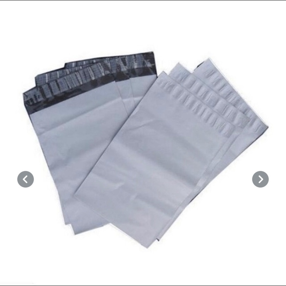 15 Large White Polymailers (8 inch by 14 inch)